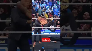 Randy Orton hits RKO to Nick Aldis on Smackdown
