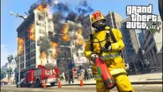 GTA 5 - How to be a firefighter in gta5 story mode