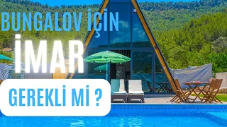 İmarsız Tarlaya Bungalov Yapmanın YOLLARI