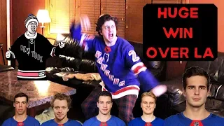 Rangers Fan Reaction - Kings 1 Rangers 4