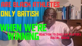 Black English Players  racist abuse following England's penalty defeat to Italy