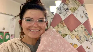 A Quilt Sandwich! Part 2: Quilting Your Quilt! Baker Hill Farm