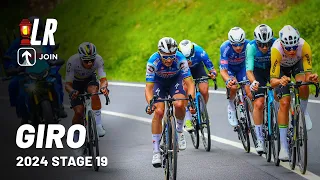 Inattentive Thomas Hits The Deck | Giro d'Italia 2024 Stage 19 | Lanterne Rouge x JOIN Cycling