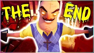 ПРИВЕТ СОСЕД СДЕЛАЛ НОВУЮ КОНЦОВКУ Hello Neighbor Alpha 4 от Роман Флоки