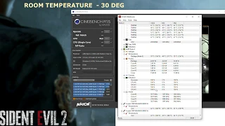 Ryzen 3 3200g Temperature , Power consumption , Cinebench scores