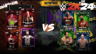 RUN 11 STAGE 2 / WWE 2K24 MyFaction Faction Wars Walkthrough #44