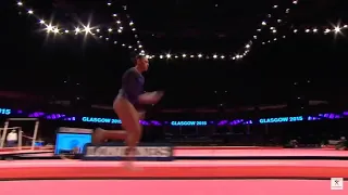 Ellie downie 🇬🇧 vt/ 2015 gymnastics world championships