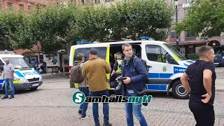 Stram Kurs Demonstration Stortorget, Malmø Del 3 28. august 2020