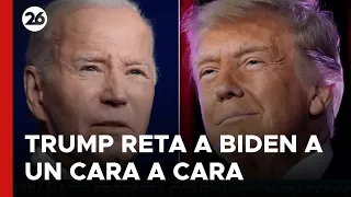 EEUU | Trump desafió a Biden a un debate cara a cara