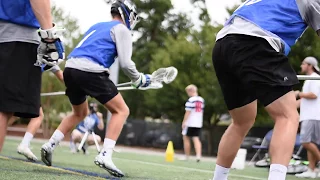 CNU Lacrosse Defense Footwork Drills: Segment 1