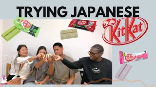 TRYING JAPANESE KIT KATS!