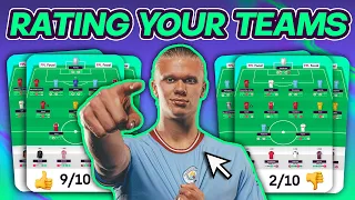 RATING YOUR FPL TEAMS! 0-10 Drafts