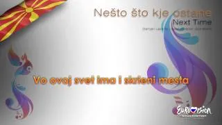 Next Time - "Nešto Što Kje Ostane" (F.Y.R. Macedonia)