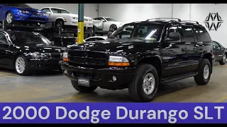 2000 Dodge Durango SLT Walkaround Motorcar Market