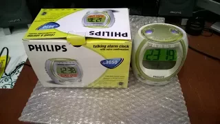 Радиочасы -  PHILIPS AJ3050 - Говорящий будильник с голосовым подтверждением