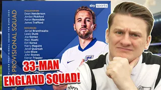 33-MAN ENGLAND SQUAD! - WHICH 7 WILL BE REMOVED?