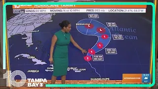 Tracking the Tropics: Hurricane Tammy in the Atlantic; A disturbance could develop in Gulf | 5 a.m.
