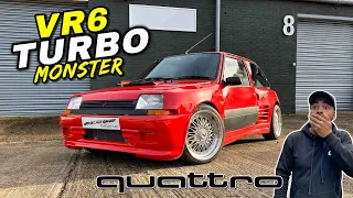 THE *QUATTRO 4WD* VR6 TURBO RENAULT 5 FROM HELL..