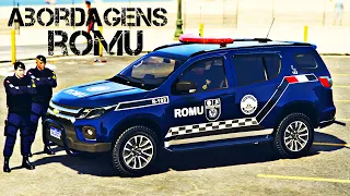 ROMU GCM DE PRAIA GRANDE ENQUADRO - NOVA TRAILBLAZER 2021 | GTA 5 VIDA POLICIAL