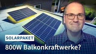 Mieterstrom und Balkonkraftwerke: Das ändert sich mit dem Solarpaket I