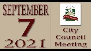 City of Fredericksburg, TX - Regular City Council Meeting - Tuesday, September 7, 2021