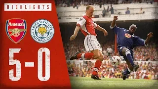 A Bergkamp masterclass! | Arsenal 5-0 Leicester City | Highlights | Feb 20, 1999 | Arsenal Classics