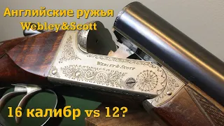 Английские ружья Webley&Scott модель 700, 16 VS 12?