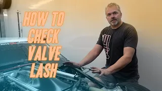 How To Check Valve Lash With Steve Morris (Minimal Tools)