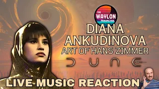 MY REACTION TO Diana Ankudinova - Art Of Hans Zimmer | DUNE Soundtrack | LIVE 2023 | OTHERWORLDLY!!!