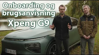 Onboarding Xpeng G9 – En brugsanvisning til Xpeng G9