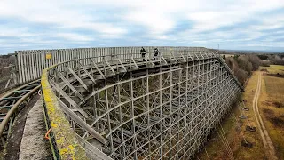 Exploring The World’s BIGGEST ABANDONED Roller Coaster