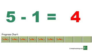 Subtracting within 5 | Math Lesson for Kids