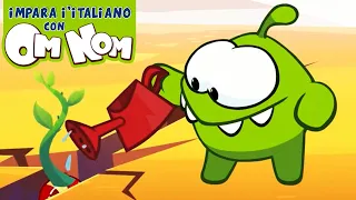 Impara con Om Nom | Pianta un albero | Albero di fagioli caramellati | Learn Italian with Om Nom