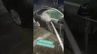 car cleaning in carwash asmr sound