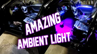 BEST quality Ambient light interior installed on Passat B8 [ALIEXPRESS]