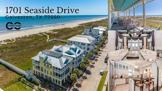 1701 Seaside Drive, Galveston, TX 77550 | Beach front | Virtual Tour | Luxury Home