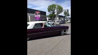 Beautiful ‘63 Cadillac hitting the road!