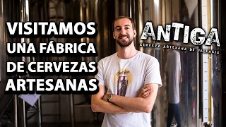 Descubre cómo se hace la CERVEZA ARTESANAL 🍻 Visitamos la fabrica de cerveza ANTIGA