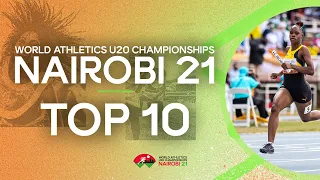 Top 10 Moments from World Athletics U20 Championships | Nairobi 2021