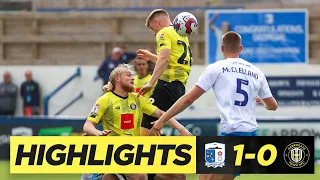 Barrow 1-0 Harrogate Town Highlights (20/08/22)