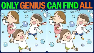 Find The Difference : Only Genius Find Differences [ Spot The Difference #8 ]