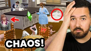 10 Sims in 1 house is chaos! Growing Together (Part 24)