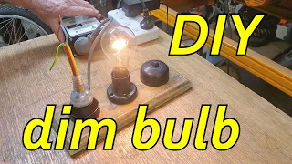 How to Make a Simple Dim Bulb Tester / Current Limiter for Free! DIY Electrical Protection Equipment