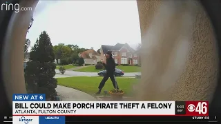 Lawmakers propose bill that would make porch pirate theft a felony