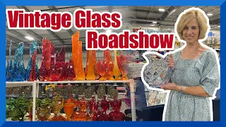 Tennessee Glass Show & Sale! Preview vintage glass and fabulous punch bowls for all seasons.