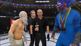 UFC 4 - Old Bruce Lee vs. Anime Avatar - Crazy UFC 👊🤪