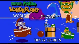 Super Mario Wonderland (based on Super Mario Bros. Wonder) - World 3 guide (Tips & secrets + boss)