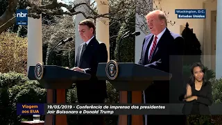 Declaração à Imprensa dos presidentes Jair Bolsonaro e Donald Trump