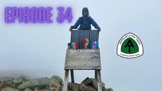 Episode 34: Katahdin Or Bust! | Cooper Brook Falls Shelter To Baxter Peak | Appalachian Trail 2022