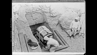 Первые фото гробницы Тутанхамона
